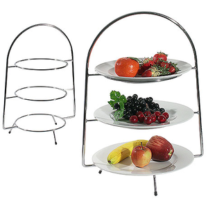 Stojak bufetowy na talerze o średnicach 320/350/355 mm | CONTACTO, 3240/303