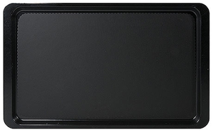 Taca poliestrowa, czarna EN 1/1 (530x370x16 mm) | CONTACTO, 4411/907