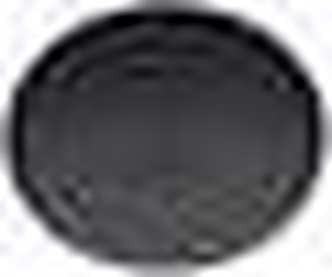 Taca antypoślizgowa, na szkło, pokale, czarna, okrągła, o średnicy 320 mm | CONTACTO, 5356/320