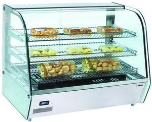 Witryna ekspozycyjna grzewcza 100 l, 700x462x663 mm | EDENOX, VECS-100