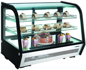 Witryna ekspozycyjna chłodnicza 120 l, 700x570x633 mm | EDENOX, VERS-120-HC