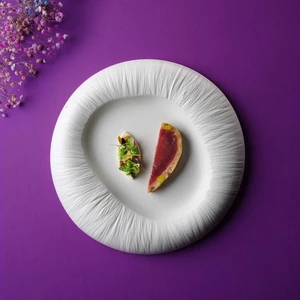 Talerz płytki gourmet 270 mm, biały | FINE DINE, Fiord