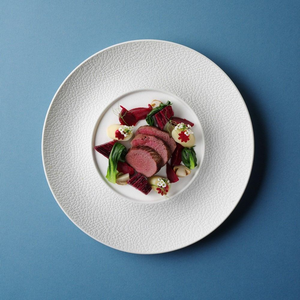 Talerz prezentacyjny 290 mm, biały | FINE DINE, Fizz