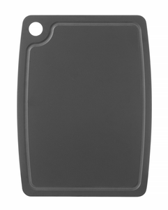 Deska do krojenia z włókna drzewnego 370x275x6mm, czarna | HENDI, 505762