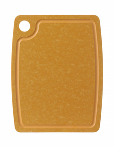 Deska do krojenia z włókna drzewnego 440x325x6mm, brązowa | HENDI, 505748