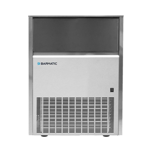 Kostkarka do lodu 62 kg/24 h, pojemność zasobnika 30 kg, chłodzona powietrzem, 0,54 kW, 515x645x840 mm | BARMATIC, Club Ice S