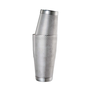 Shaker tin tin 1,36 l, stalowy | BARFLY, Diamond Lattice