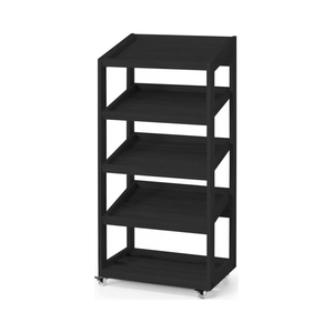 Stojak 4-poziomowy 574x400x1197 mm, czarny | FINE DINE, Madeira