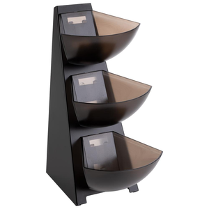 Ekspozytor bufetowy 3-poziomowy, 160x210x410 mm | APS, 11413