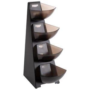 Ekspozytor bufetowy 4-poziomowy, 195x320x530 mm | APS, 11414