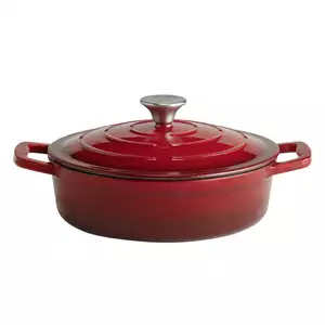 Garnek żeliwny 2,5 l, czerwony | APS, 5 Stars