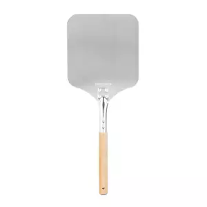 Łopata do pizzy z drewnianym uchwytem, kwadratowa, 228x280x580 mm | TECHNICA, Pizza Line