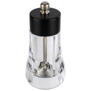 Solniczka 60x130 mm, przezroczysta, czarna | APS, 40583