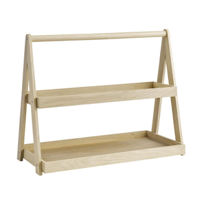 Stand bufetowy 555x265x445 mm, brązowy | APS, Valo