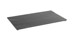 Taca prostokątna GN 1/1, 530x325 mm, czarna | APS, Valo