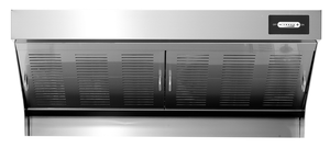 Okap z wentylatorem wyciągowym do pieca, 0,13 kW, 1040x1110x410 mm | CUPPONE, Tiepolo