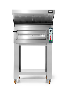 Piec do pizzy 1-komorowy, 6x pizza 35 cm, 7,8 kW, 1041x1270x410 mm | CUPPONE, Tiepolo