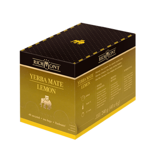 Herbata ziołowa Yerba, 40 saszetek  | RICHMONT, Yerba Mate Lemon