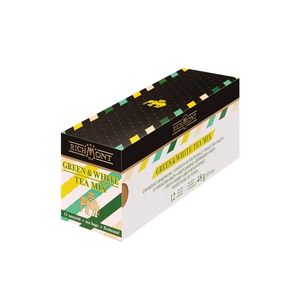 Mix Zielonych i Białych Herbat, 12 saszetek | RICHMONT, Green&White Mix