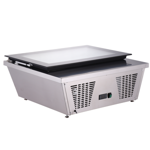 Witryna mroźnicza nastawna do lodów z 4 kuwetami, 77 l, 867x735x377 mm | TECHNICA, Cold Line