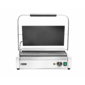 Grill kontaktowy 2,7 kW, 230 V, 548x464x216 mm | HENDI, Panini XL
