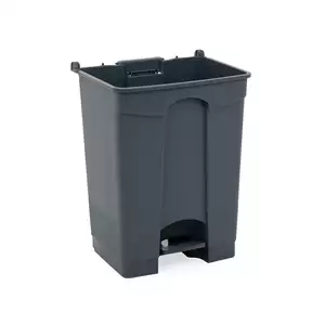Pojemnik na odpady 68 l z pedałem i funkcją cichego domykania pokrywy i kołami do transportu, 635x476x381 mm | CAMBRO