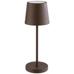 Lampa stołowa 90x250 mm, brązowa | APS, Merle Mini
