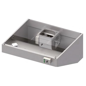 Okap przyścienny skośny 1000x900x450 mm, z wentylatorem 420W | STALGAST, 984110910