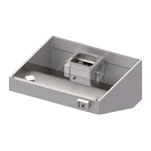 Okap przyścienny skośny 1400x900x450 mm, z wentylatorem 200W | STALGAST, 984080914