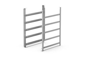 Prowadnice boczne do 5 blach GN 1/1 do pieców 600x400 mm | UNOX, BakerLux Shop.Pro