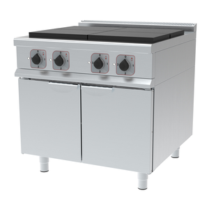 Kuchnia elektryczna, 4-palnikowa, wolnostojąca, linia 900, 12 kW, 900x900x900 mm | TECHNICA, 249012