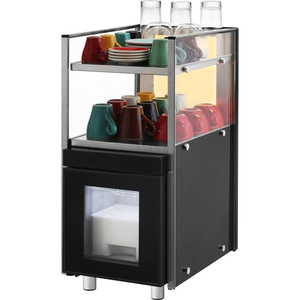 Lodówka na mleko z podgrzewaną szafką 3,5 l | STALGAST, 844486