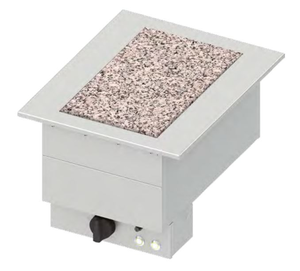 Płyta grzewcza granitowa 1x GN 1/1, 0,8 kW, 505x620x390 mm | STALGAST, ST332051