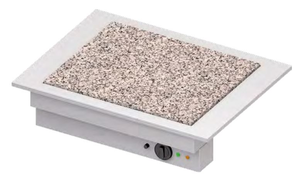 Płyta grzewcza granitowa 2x GN 1/1, 1,6 kW, 830x620x390 mm | STALGAST, ST315081