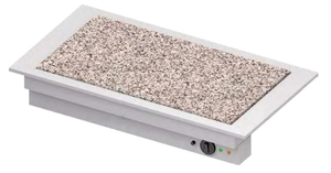 Płyta grzewcza granitowa 3x GN 1/1, 2,4 kW, 1155x620x390 mm | STALGAST, ST316111