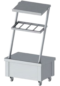 Pomocnik kelnerski mobilny 860x575x1580 mm | STALGAST, ST257091