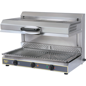 Salamander elektryczny z ruchomą głowicą, 4,5 kW, 800x640x590 mm | ROLLER GRILL, 777381