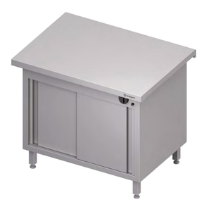 Stanowisko grzewcze z płytą neutralną 2 kW, 1400x750x880 mm | STALGAST, ST230141