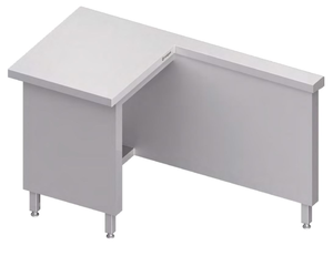 Stanowisko kasowe zewnętrzne lewe 1400x750x880 mm | STALGAST, ST248141