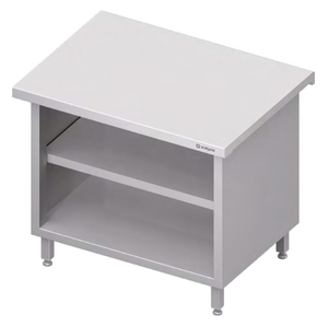 Stanowisko neutralne z dwoma półkami 600x750x880 mm | STALGAST, ST234061