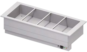 Wanna bemarowa wodna jednokomorowa 4x GN 1/1, 3,2 kW, 1480x620x390 mm | STALGAST, ST323151