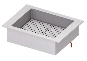 Wanna neutralna do ekspozycji na lodzie 2x GN 1/1, 830x620x210 mm | STALGAST, ST301081