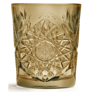 Szklanka niska 0,355 l, bursztynowa | ONIS, Hobstar