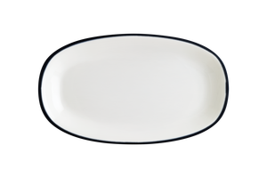Półmisek owalny 150x85 mm | BONNA, Linea Black