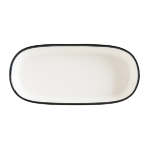 Półmisek owalny 180 mm | BONNA, Linea Black
