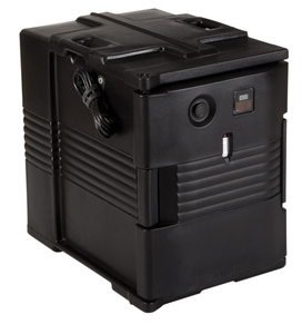 Termos termoizolacyjny grzewczy ładowany od boku 6x GN 1/1, 460x670x630 mm, 0,265 kW, 230 V, czarny | CAMBRO, Ultra Pan Carrier H-Series