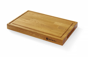 Drewniana deska do serwowania, 420x280x40 mm | HENDI, 505489
