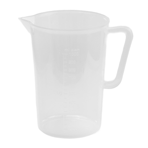 Dzbanek z miarką, 1 l, polipropylen, ⌀120x170 mm, przeźroczysty | TECHNICA, Gold Line