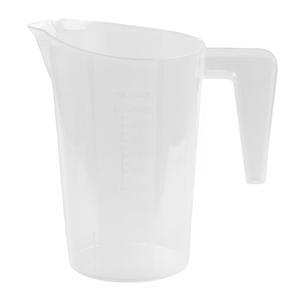 Dzbanek z miarką, 1 l, sztaplowalny, polipropylen, ⌀116x188 mm, przeźroczysty | TECHNICA, Gold Line