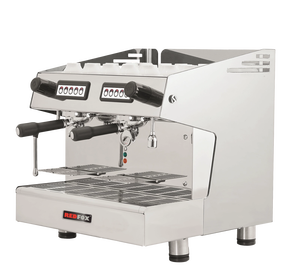 Ekspres do kawy 2-grupowy, automatyczny, 2,7 kW, 475x563x530 mm, czarny | REDFOX, A 2C/B
